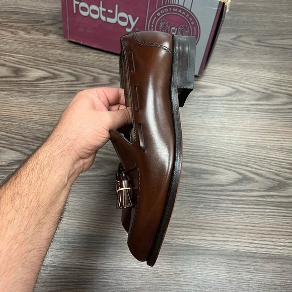 NEW FootJoy Classics Brown Tassel Loafers 8.5 D main image 4
